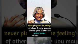 Abdul Kalam thoughts shortvideo youtubeshorts shortsfeed quotes thoughts [upl. by Felton316]