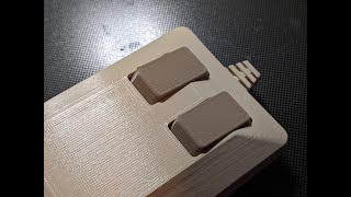 3D Printed Amiga Laser Tank Mouse Buttons and Laser Door Cover [upl. by Ardnajela]