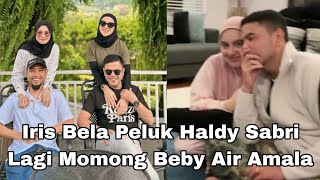 IRISBELA PELUK HALDY SABRI LAGI MOMONG BEBY AIR BEBY AMALA [upl. by Arata]