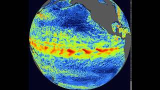 Surface current speed in ORCA12 coupled to IFS ECEarth 32 [upl. by Asirrom]