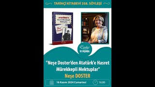 Neşe Doster Tarihçi Kitabevi Söyleşisi 16112024 [upl. by Ahsya664]