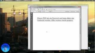 PDF Passwortschutz Entfernen  Video Auxilium Tutorial [upl. by Obala136]