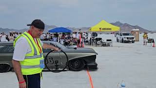 2024 Bonneville Speedweek 606 car [upl. by Auqinom]