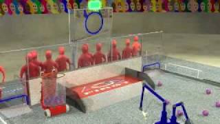 FIRST Robotics 2006 Game Animation [upl. by Vivia]