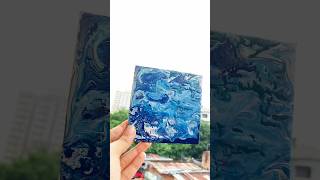 Fluid art 🎨  Acrylic pouring art painting fluidart shorts [upl. by Issej]