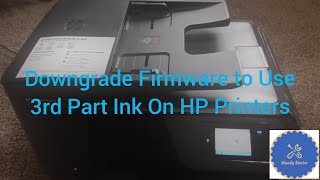 Downgrade HP printer firmware to use compatible3rd party ink cartridges non HP chip detected [upl. by Salamanca185]