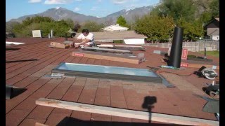 How to Install Repair and Replace a Skylight [upl. by Ainnet699]