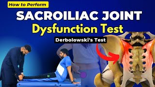 Sacroiliac Joint Dysfunction Test  Leg Length Test  Derbolowskis Test  Sacroiliitis  Dr Noman [upl. by Hollyanne320]