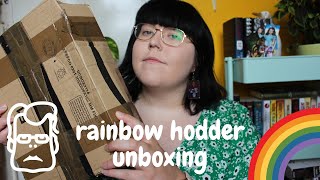 Rainbow Hodder Unboxing [upl. by Ardnaz]