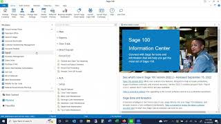 Sage 100  Year End Closing Order of Modules [upl. by Talmud496]