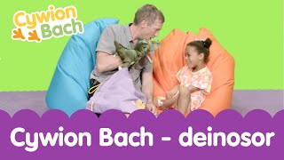 Cywion Bach  Deinosor  Welsh Toddler Nursery  Songs Learn Welsh Cute S4C [upl. by Drugge]