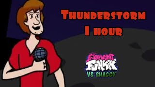 Thunderstorm Song 1 hour  FNF vs Shaggy [upl. by Donni]