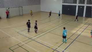 TSV Grunbach D Jugend HallenTurnier Huchenfeld 260113 3Spiel [upl. by Machutte]