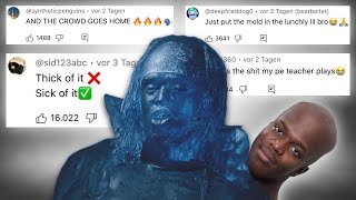 FUNNIEST Comments From KSI  THICK OF IT as a Song [upl. by Leirea]