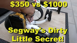 Segways Dirty Little Secret  Ninebot mini Upgrade to Segway miniPRO 4K [upl. by Sayer]