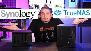 Synology VS FreeNAS  TrueNAS 2020 [upl. by Aihsoek]