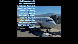 NO VIAJE POR AEROLINEA VOLARIS ROBA TU DINERO   volarisroboviajesdinerovuelaAerolinea [upl. by Birgit321]