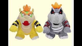 Bowser Grey and Classic Plush Toys [upl. by Nitsua27]