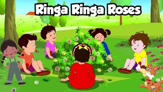 Ringa Ringa RosesNursery RhymesKids RhymesEnglish RhymesKids SongsWatch and Learn [upl. by Yoshio156]