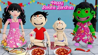 Bittu Sittu Ki Raksha Bandhan  Raksha Bandhan Cartoon  Funny Comedy Video [upl. by Suzette512]