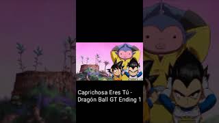 Ending de dragonballdaima en latino con Caprichosa eres tu de GT ending latino goku [upl. by Karita]