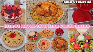 CEIA DE NATAL COMPLETA  RECEITAS SIMPLES LINDAS E DELICIOSAS [upl. by Kimon]