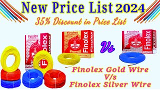 Finolex wire new price  May Month  finolex Gold Vs Silver  Update price [upl. by Velvet24]