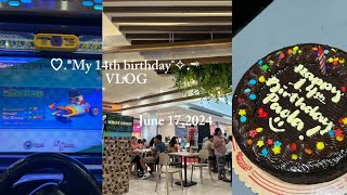 🪼My 14th birthday vlog˚✧₊⁎ fypbirthday [upl. by Nyliak]