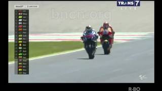 BEST QUALITY  MotoGP 2016 Italia  Mugello  Marquez vs Lorenzo final laps [upl. by Nwahsan]