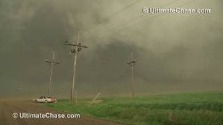 Extreme Wind from Developing Tornado HD Video  Tornado Alley USA [upl. by Rooker456]