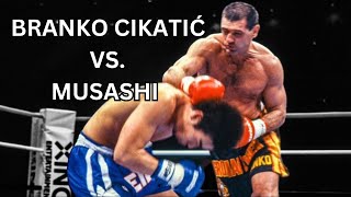 Branko CIKATIĆ vs Akio Mori MUSASHI K1 Kings 1997 [upl. by Fenton]