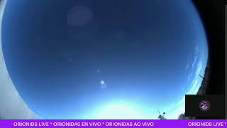 CÂMARA AO VIVO CHUVA DE METEOROS ORIONIDAS 2024 [upl. by Hawthorn]