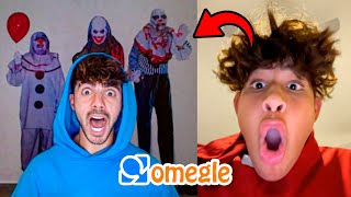 LOS PAYASOS DE LA DEEP WEB ENTRAN A OMEGLE [upl. by Mulloy]