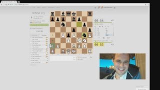 Magnus Carlsen playing and streaming the Lichess Titled Arena 4 Part 12 [upl. by Eiddet177]