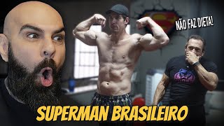 REAGINDO AO SHAPE DO SUPERMAN BRASILEIRO  SARDINHA FICA IMPRESSIONADO [upl. by Leonardo760]