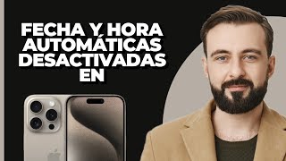 iPhone establece la fecha y hora automáticamente desactivado  Solucionar no se puede configurar la [upl. by Ainotal542]