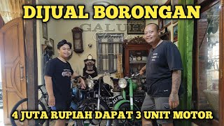 KOLEKSINYA DIJUAL BORONGAN 4 JUTA DAPAT 3 MOTOR [upl. by Haimrej]