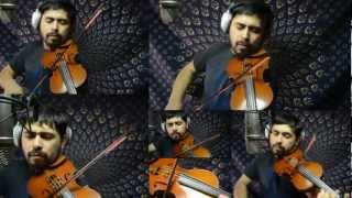 I Knew You Were Trouble Taylor Swift David Wong Multiple Violin Acoustic Cover [upl. by Clay]