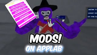 2 GORILLA TAG FAN GAMES THAT HAVE MODS on applab part 1 [upl. by Brett]