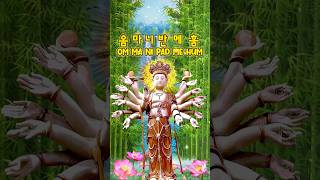 OM MANI PADME HUM  옴 마니 반메 훔 BUDDHIST MANTRA WITH MEANING IN KOREAN amp INDONESIAN [upl. by Guarino]