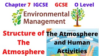 Structure of The Atmosphere IGCSE Environmental Management 0680 [upl. by Avilo]