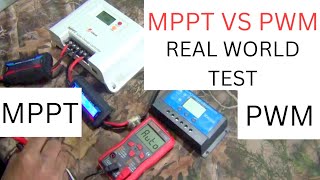 MPPT VS PWM charge controller বাস্তব পরিক্ষা [upl. by Leal]