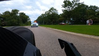 Kawasaki z1000 vs Swedish Police 4 [upl. by Amandy]