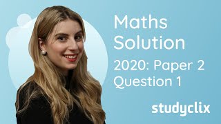 Coordinate Geometry  Solution to 2020 Paper 2 Question 1  Leaving Cert Higher Level Maths [upl. by Mitzi]