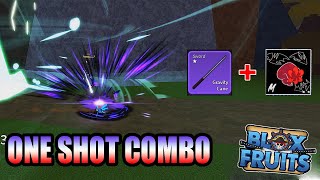 Best One Shot Combo Gravity Cane  Sanguine Art  Honor Hunting [upl. by Demha]