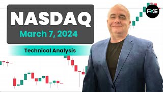 NASDAQ 100 Daily Forecast and Technical Analysis for March 07 2024 by Chris Lewis for FX Empire [upl. by Neukam]