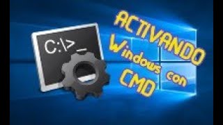 Activar WINDOWS 10 por CMD 2020 [upl. by Khalsa675]