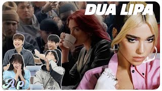 The current trendsetter✨ Reactions of mesmerized Koreans watching Dua Lipas dazzling MV ｜asopo [upl. by Livingston916]