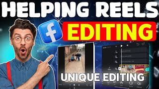 🤩 Facebook Reels EditingCopy Paste Reels Editing Facebook [upl. by Johnna525]