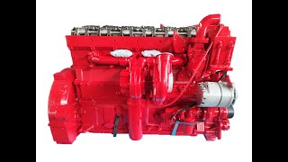 Cummins X15 engine assembly [upl. by Min]